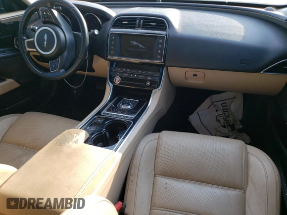 2017 Jaguar XE 35t Prestige with VIN SAJAK4BV6HA946772, listed as a Copart auction lot 47204595 with 124,386 mi miles and Clean Title. Bid and sale history available at carsss.com. Image 8.