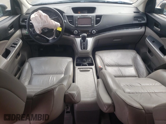 2013 Honda CR-V EX-L with VIN 2HKRM4H74DH646204, listed as a Copart auction lot 47602905 with 124,990 mi miles and Salvage Title. Bid and sale history available at carsss.com. Image 8.