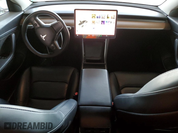 2020 Tesla Model 3 Standard Range Plus with VIN 5YJ3E1EA6LF645215, listed as a Copart auction lot 47882375 with 69,317 mi miles and Salvage Title. Bid and sale history available at DreamBid. Image 8.