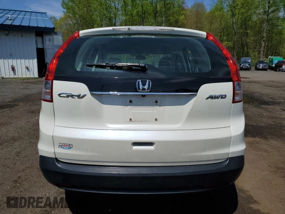2013 Honda CR-V LX with VIN 5J6RM4H31DL057887, listed as a Copart auction lot 55720285 with 104,656 mi miles and Salvage Title. Bid and sale history available at DreamBid. Image 6.