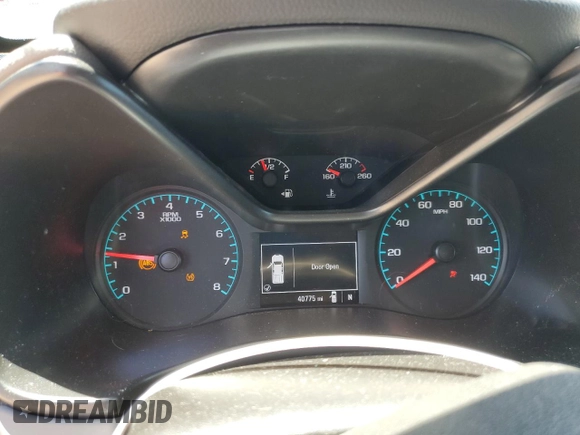 2020 Chevrolet Colorado 2WD Work Truck with VIN 1GCHSBEA1L1241428, listed as a Copart auction lot 55213295 with 40,775 mi miles and Salvage title. Bid and sale history available at DreamBid. Image 9.