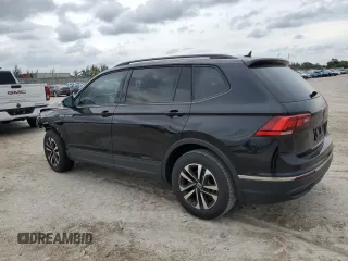 2024 Volkswagen Tiguan S with VIN 3VVRB7AX7RM132156, listed as a Copart auction lot 52349895 with 1,251 mi miles and Salvage title. Bid and sale history available at DreamBid. Image 2.