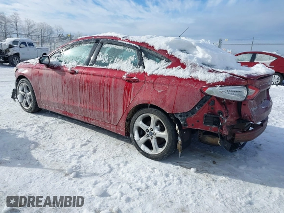 2014 Ford Fusion SE with VIN 3FA6P0HD1ER156171, listed as a IAAI auction lot 41261198 with 99,394 mi miles and . Bid and sale history available at DreamBid. Image 3.
