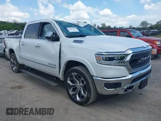 2020 Ram 1500 Limited with VIN 1C6SRFHT6LN364034, listed as a IAAI auction lot 41963839 with 51,902 mi miles. Bid and sale history available at carsss.com. Image 1.