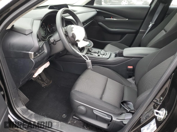 2025 Mazda CX-30 S with VIN 3MVDMBAMXSM778811, listed as a Copart auction lot 54241865 with 8,822 mi miles and Salvage title. Bid and sale history available at DreamBid. Image 7.