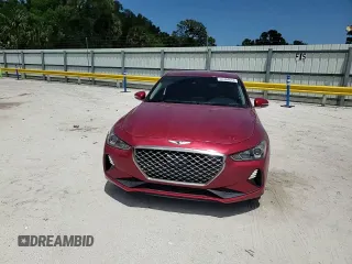 2019 Genesis G70 Advanced z VIN KMTG64LA4KU015493, wystawiony jako Copart lot #55464615 z przebiegiem 34 967 mil mil oraz Nie do naprawy • Non repairable. Historia ofert i sprzedaży dostępna na DreamBid. Obrazek 13.