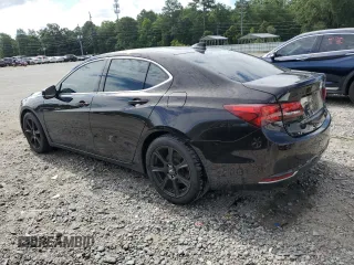 2015 Acura TLX V6 Advance with VIN 19UUB2F7XFA015315, listed as a Copart auction lot 58861154 with 88,858 mi miles and Salvage Title. Bid and sale history available at carsss.com. Image 2.