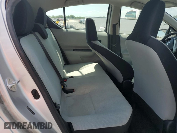 2014 Toyota Prius One with VIN JTDKDTB38E1566009, listed as a Copart auction lot 53540585 with 104,605 mi miles and Salvage Title. Bid and sale history available at DreamBid. Image 10.