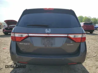 2012 Honda Odyssey Touring with VIN 5FNRL5H92CB134917, listed as a Copart auction lot 54437875 with 139,318 mi miles and Salvage Title. Bid and sale history available at DreamBid. Image 6.