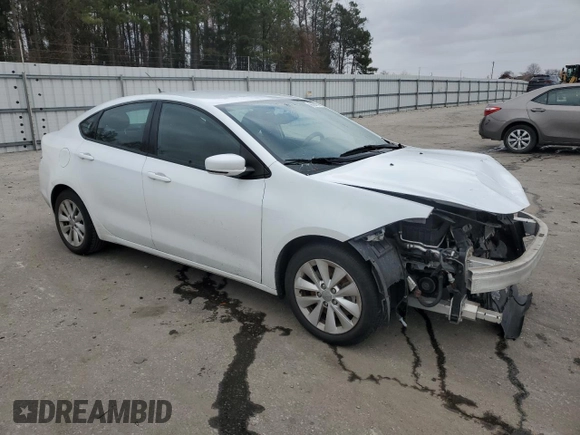 2014 Dodge Dart SXT z VIN 1C3CDFBB4ED919703, wystawiony jako Copart lot #86047724 z przebiegiem 159 001 mil mil oraz Szkoda całkowita • Salvage title. Historia ofert i sprzedaży dostępna na DreamBid. Obrazek 4.