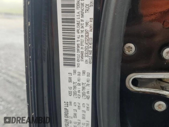 2012 Ram 2500 Big Horn with VIN 3C6UD5DL0CG236307, listed as a Copart auction lot 51267084 with 215,998 mi miles and Salvage Title. Bid and sale history available at carsss.com. Image 12.