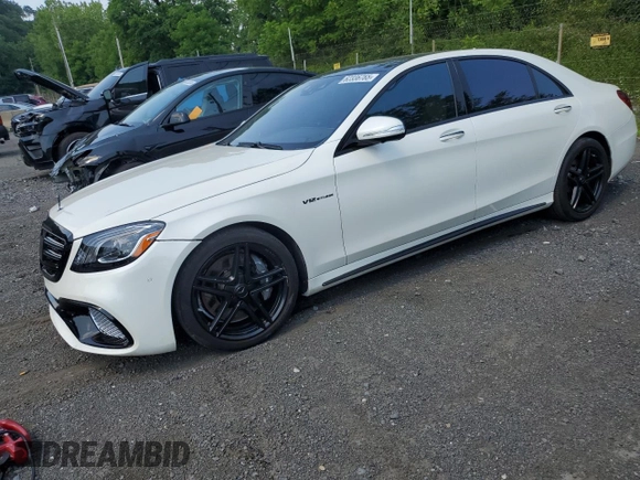 2020 Mercedes-Benz S 65 AMG with VIN W1KUG7KB5LA530117, listed as a Copart auction lot 62336765 with 11,363 mi miles and Non repairable. Bid and sale history available at DreamBid. Image 1.