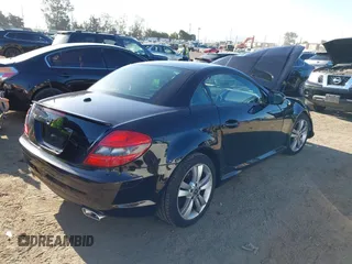 2011 Mercedes-Benz SLK 300 with VIN WDBWK5EA0BF236164, listed as a IAAI auction lot 42237943 with 96,189 mi miles and . Bid and sale history available at DreamBid. Image 4.