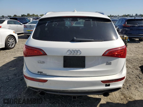 2010 Audi Q5 Prestige with VIN WA1WKAFP8AA011977, listed as a Copart auction lot 54874125 with 154,192 mi miles and Clean title. Bid and sale history available at DreamBid. Image 6.
