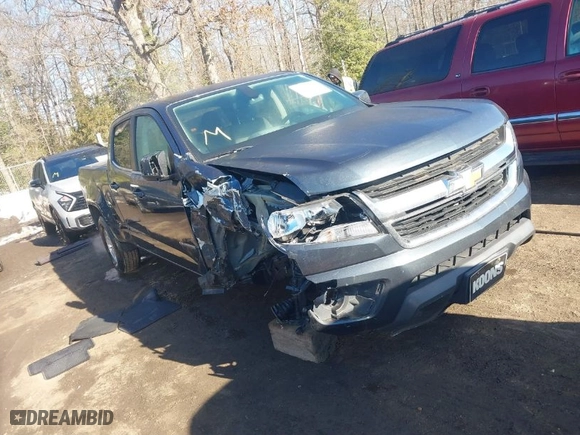 2019 Chevrolet Colorado 4WD Work Truck with VIN 1GCGTBEN7K1121627, listed as a IAAI auction lot 41356079 with 120,340 mi miles. Bid and sale history available at carsss.com. Image 1.