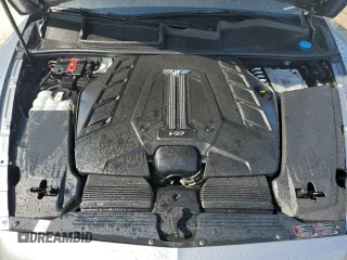 2019 Bentley Bentayga V8 z VIN SJAAM2ZV4KC024727, wystawiony jako Copart lot #80631684 z przebiegiem 38 304 mil mil oraz Nie do naprawy. Historia ofert i sprzedaży dostępna na DreamBid. Obrazek 7.