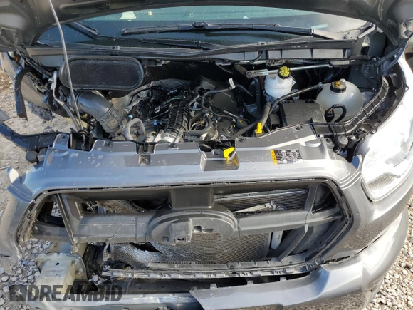 2021 Ford Transit Passenger XL with VIN 1FBAX2YG4MKA66160, listed as a Copart auction lot 55183734 with 49,732 mi miles and Non repairable. Bid and sale history available at DreamBid. Image 12.