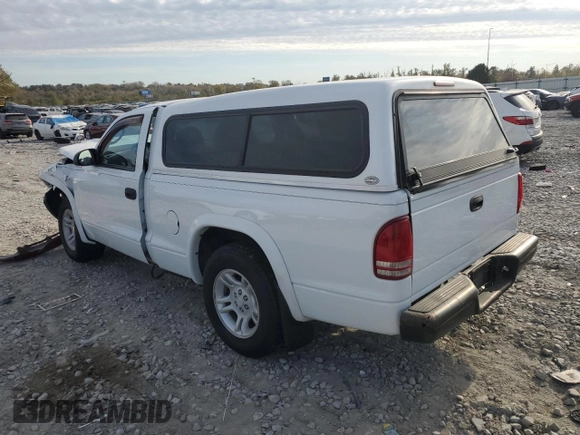 2003 Dodge Dakota with VIN 1D7FL16XX3S353971, listed as a Copart auction lot 77018554 with 0 mi miles and Salvage Title. Bid and sale history available at carsss.com. Image 2.