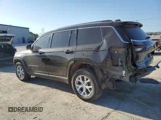 2023 Jeep Grand Cherokee Limited с VIN 1C4RJKBG1P8853478, выставлен на аукционе Copart как лот 56348515 с пробегом 43 326 миль миль и Списание • Salvage title. История ставок и продаж доступна на DreamBid. Изображение 2.