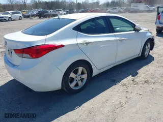 2012 Hyundai Elantra Limited with VIN 5NPDH4AE6CH063798, listed as a IAAI auction lot 42008129 with 150,715 mi miles. Bid and sale history available at carsss.com. Image 4.