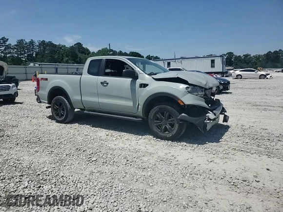 2023 Ford Ranger XL with VIN 1FTER1EH7PLE21058, listed as a Copart auction lot 57785475 with 36,881 mi miles and Salvage title. Bid and sale history available at DreamBid. Image 14.