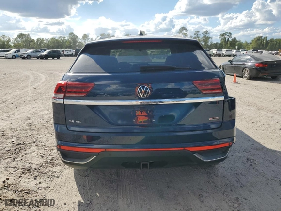 2021 Volkswagen Atlas Cross Sport 3.6L V6 SE w/Technology with VIN 1V2HE2CAXMC204778, listed as a Copart auction lot 74906404 with 53,597 mi miles and Salvage Title. Bid and sale history available at carsss.com. Image 6.