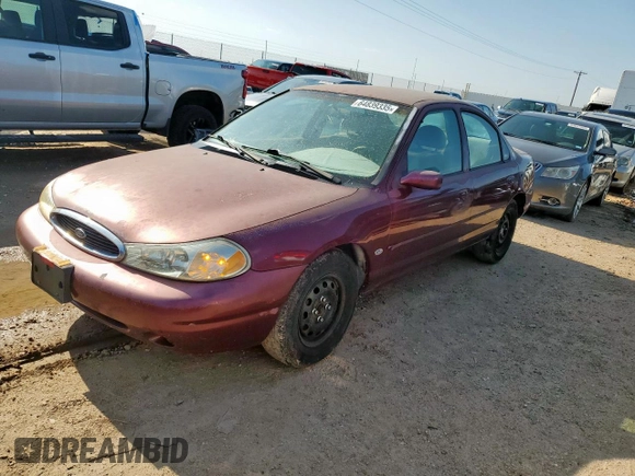 1999 Ford Contour LX with VIN 1FAFP66L2XK167281, listed as a Copart auction lot 64839335 with 256,227 mi miles and Clean title. Bid and sale history available at DreamBid. Image 1.