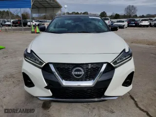 2023 Nissan Maxima Platinum with VIN 1N4AA6FV1PC507737, listed as a Copart auction lot 45712415 with 28,135 mi miles and Salvage Title. Bid and sale history available at carsss.com. Image 5.