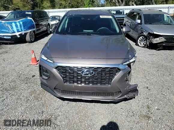 2020 Hyundai Santa Fe SE with VIN 5NMS23AD3LH238984, listed as a Copart auction lot 48313335 with 35,626 mi miles and Non Repairable. Bid and sale history available at carsss.com. Image 12.