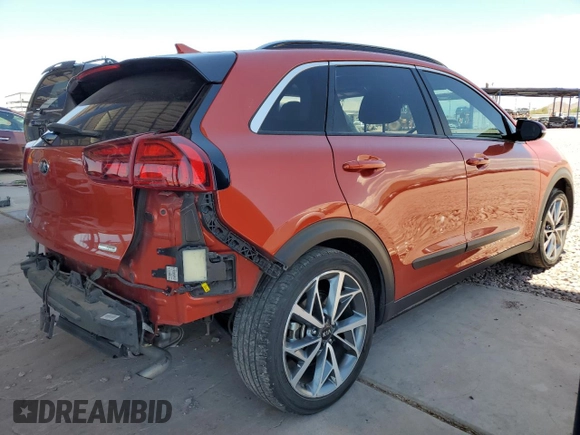 2021 Kia Niro Touring with VIN KNDCC3LC5M5466642, listed as a Copart auction lot 60411074 with 79,861 mi miles and Salvage Title. Bid and sale history available at carsss.com. Image 3.