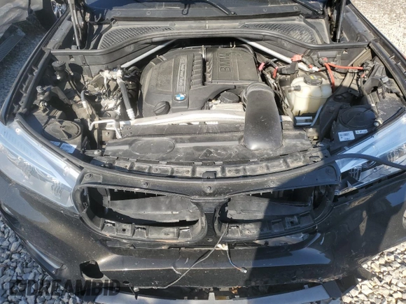 2016 BMW X6 xDrive35i with VIN 5UXKU2C59G0N83077, listed as a Copart auction lot 51334615 with 43,367 mi miles and Salvage Title. Bid and sale history available at carsss.com. Image 12.