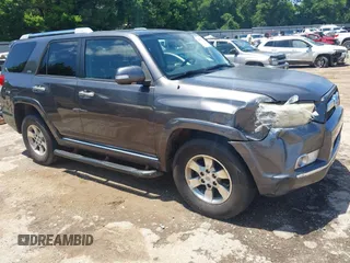 2011 Toyota 4Runner Trail with VIN JTEBU5JR7B5076484, listed as a IAAI auction lot 42503532 with 321,640 mi miles and . Bid and sale history available at DreamBid. Image 1.