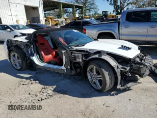 2016 Chevrolet Corvette 2LT with VIN 1G1YD3D73G5112944, listed as a Copart auction lot 80827594 with 56,827 mi miles and Salvage Title. Bid and sale history available at carsss.com. Image 4.