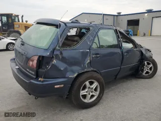 1999 Lexus RX 300 Luxury SUV with VIN JT6HF10U4X0088949, listed as a Copart auction lot 44700374 with 290,240 mi miles and Salvage Title. Bid and sale history available at carsss.com. Image 3.