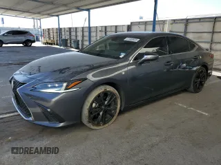 2023 Lexus ES with VIN 58ABA1C16PU032247, listed as a Copart auction lot 41983035 with 44,468 mi miles and Salvage Title. Bid and sale history available at carsss.com. Image 1.