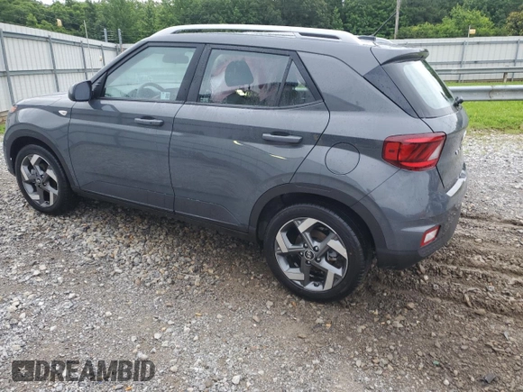 2025 Hyundai Venue SEL with VIN KMHRC8A38SU370321, listed as a Copart auction lot 60707655 with 3,076 mi miles and Clean title. Bid and sale history available at DreamBid. Image 2.
