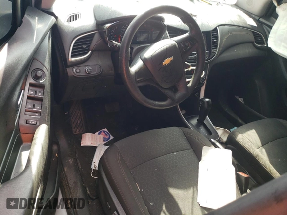 2020 Chevrolet Trax LS with VIN KL7CJKSB3LB039143, listed as a Copart auction lot 44405985 with 57,280 mi miles and Salvage Title. Bid and sale history available at carsss.com. Image 8.