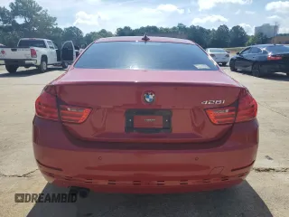 2015 BMW 4 Series 428i with VIN WBA3N3C50FK232924, listed as a Copart auction lot 60427945 with 143,599 mi miles and Salvage title. Bid and sale history available at DreamBid. Image 6.