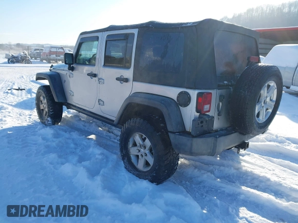 2008 Jeep Wrangler Unlimited Rubicon with VIN 1J4GA69198L615547, listed as a IAAI auction lot 41351138 with 213,487 mi miles and . Bid and sale history available at DreamBid. Image 3.