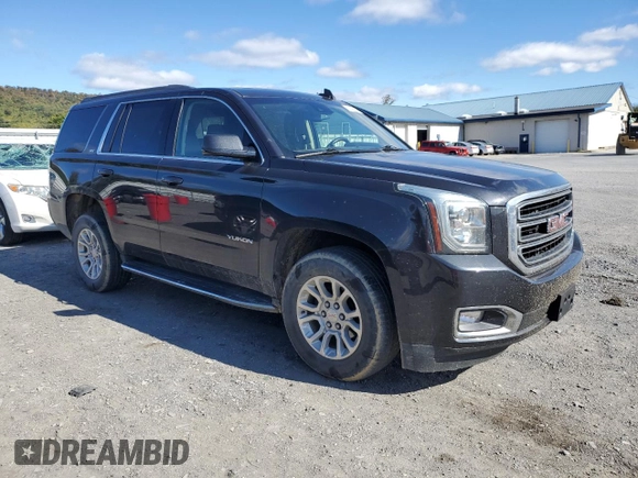 2020 GMC Yukon SLT with VIN 1GKS1BKCXLR207525, listed as a Copart auction lot 75649884 with 52,790 mi miles and Salvage Title. Bid and sale history available at carsss.com. Image 4.