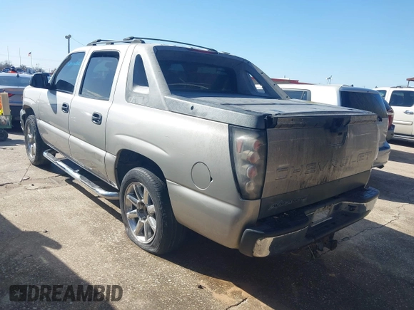 2004 Chevrolet Avalanche Z66 with VIN 3GNEC12T04G257937, listed as a IAAI auction lot 41721310 with Not Provided miles and . Bid and sale history available at DreamBid. Image 3.
