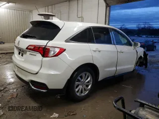 2016 Acura RDX with VIN 5J8TB3H33GL015996, listed as a Copart auction lot 43322155 with 78,066 mi miles and Salvage Title. Bid and sale history available at carsss.com. Image 3.