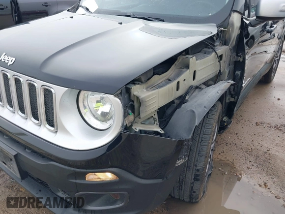 2016 Jeep Renegade Limited with VIN ZACCJADT9GPE06903, listed as a IAAI auction lot 41205563 with 115,171 mi miles and . Bid and sale history available at DreamBid. Image 18.