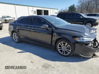 2019 Ford Fusion SEL with VIN 3FA6P0CD9KR270731, listed as a Copart auction lot 46857665 with 89,232 mi miles and Salvage Title. Bid and sale history available at carsss.com. Image 4.