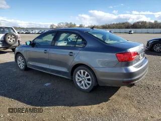 2015 Volkswagen Jetta Sedan 1.8T SE with VIN 3VWD17AJ1FM324401, listed as a Copart auction lot 48090305 with 176,408 mi miles and Clean Title. Bid and sale history available at carsss.com. Image 2.