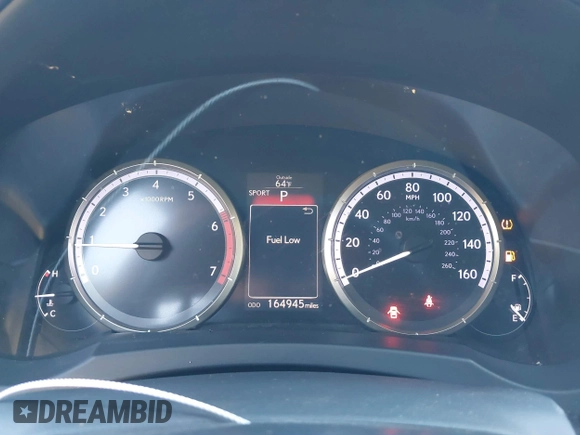 2016 Lexus RC 200t F Sport with VIN JTHHA5BC0G5002752, listed as a IAAI auction lot 41163472 with 164,945 mi miles and . Bid and sale history available at DreamBid. Image 7.