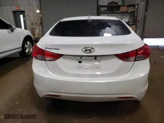 2013 Hyundai Elantra GLS PZEV with VIN 5NPDH4AE2DH446610, listed as a Copart auction lot 47135325 with 196,517 mi miles and Salvage Title. Bid and sale history available at carsss.com. Image 6.