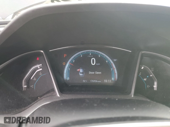 2016 Honda Civic Sedan EX-L with VIN 19XFC1F73GE022605, listed as a Copart auction lot 47203575 with 176,936 mi miles and Salvage Title. Bid and sale history available at carsss.com. Image 9.