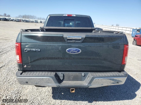 2015 Ford F-150 XLT w/HD Payload Pkg with VIN 1FTFW1EG9FFB76104, listed as a Copart auction lot 48481435 with 146,503 mi miles and Salvage Title. Bid and sale history available at carsss.com. Image 6.