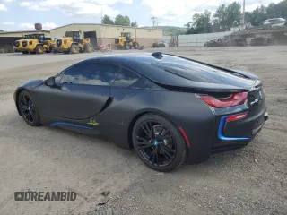 2016 BMW i8 z VIN WBY2Z2C53GV675984, wystawiony jako Copart lot #68881064 z przebiegiem 49 839 mil mil oraz Szkoda całkowita • Salvage title. Historia ofert i sprzedaży dostępna na DreamBid. Obrazek 2.